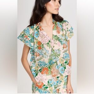 Birds of Paradis Clover Blouse